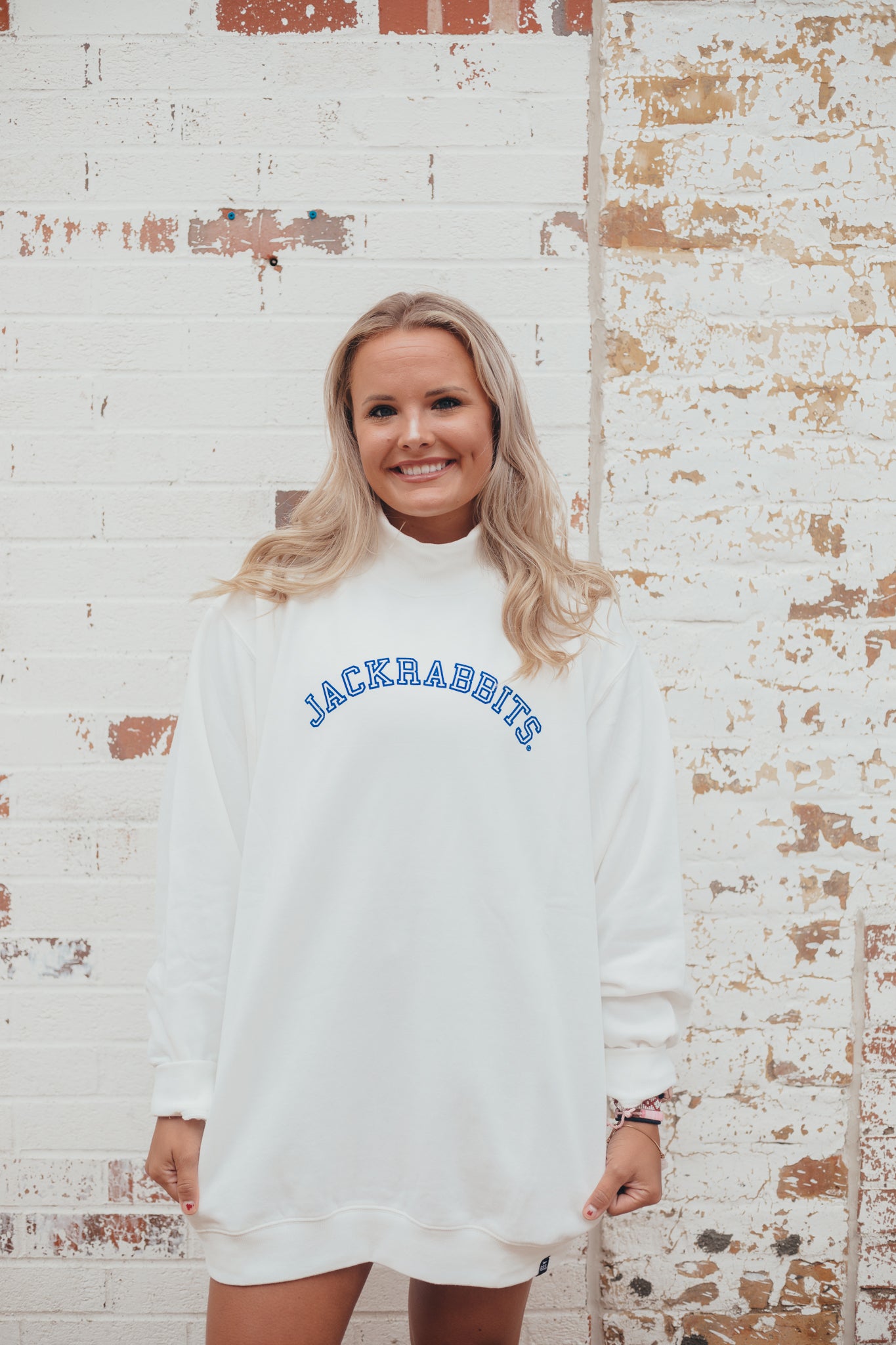 SDSU Velvet Elvis Oversized Mockneck