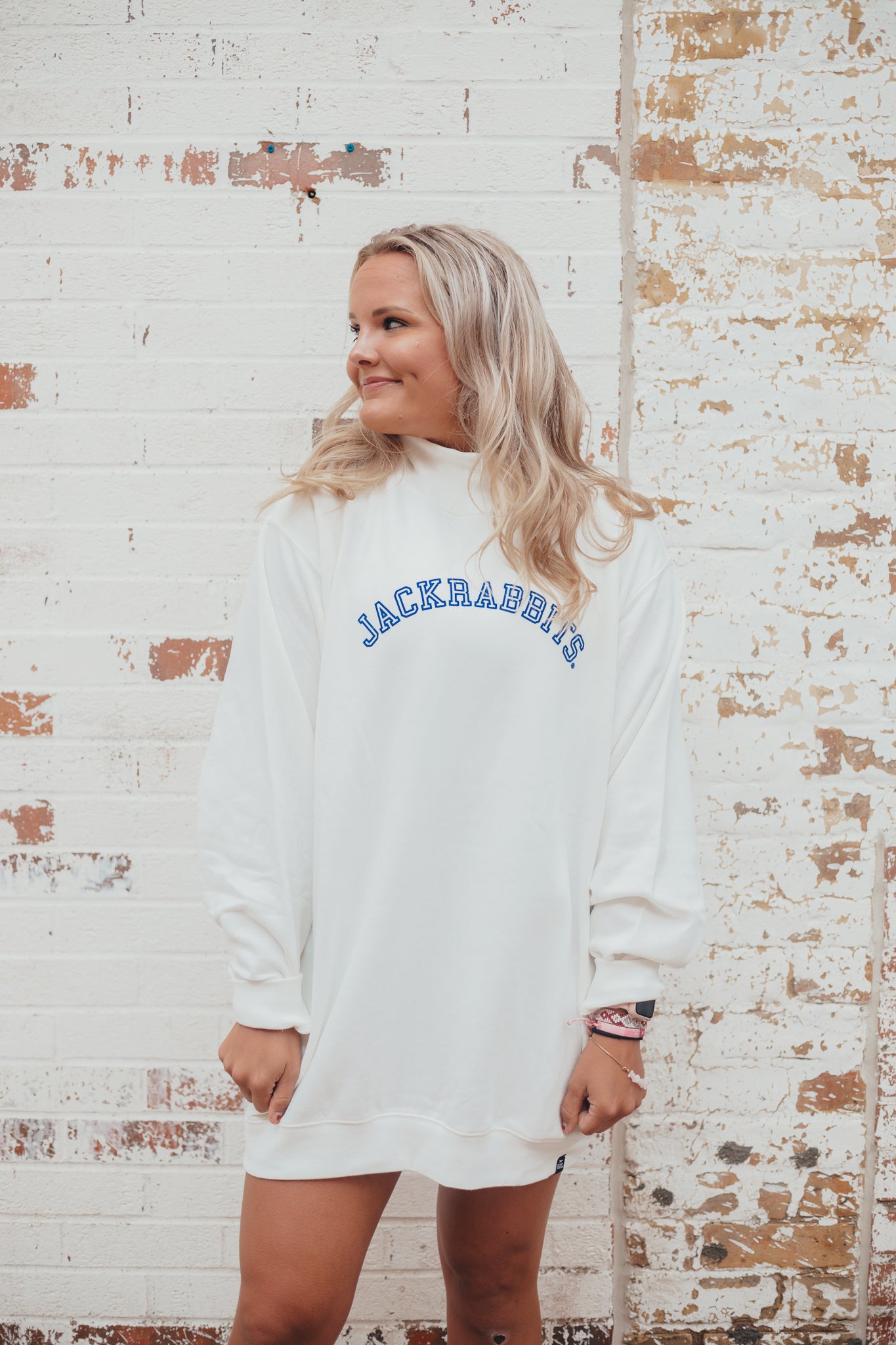 SDSU Velvet Elvis Oversized Mockneck