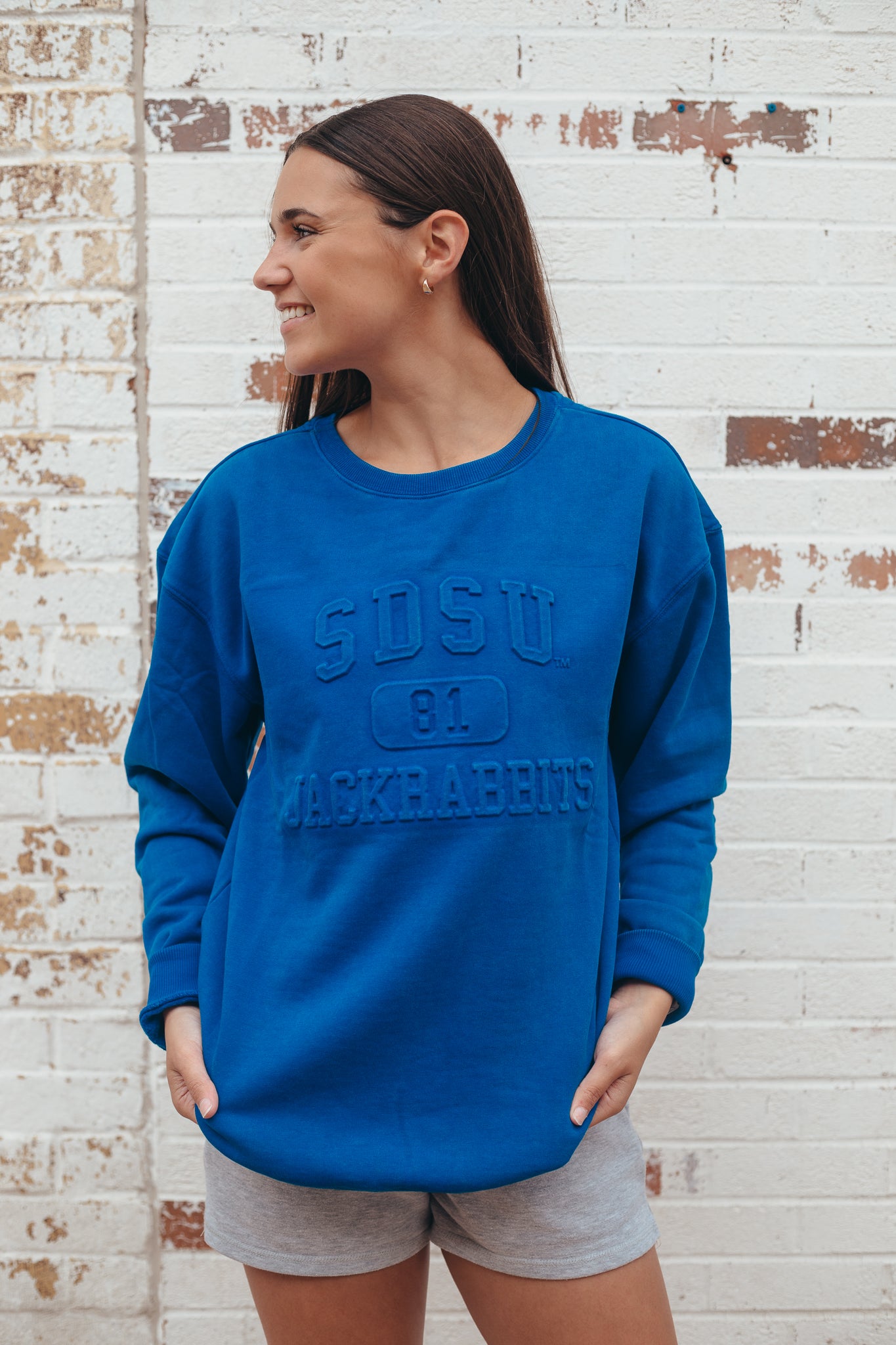 Sdsu crew neck clearance sweatshirt