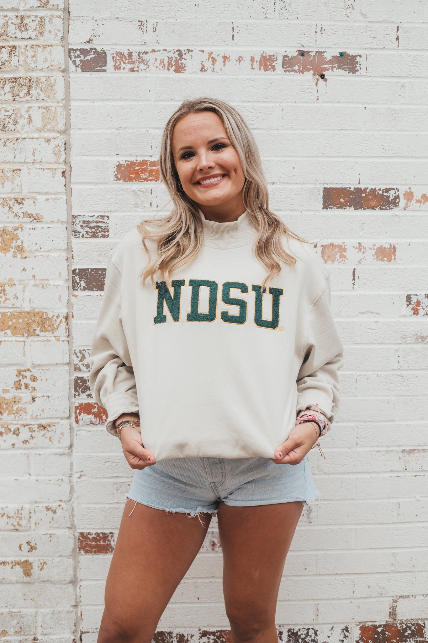 NDSU Chenille Mockneck