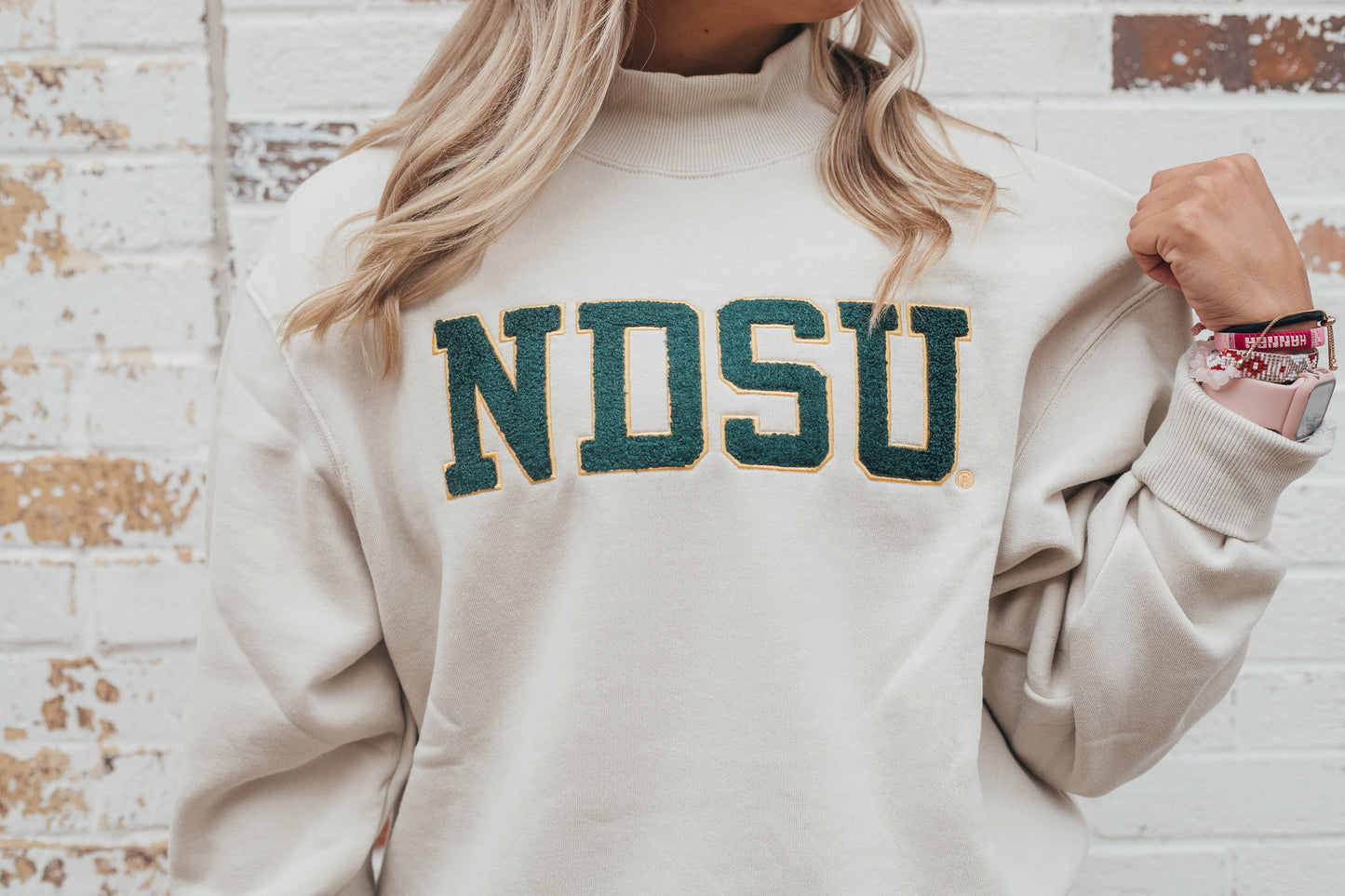 NDSU Chenille Mockneck