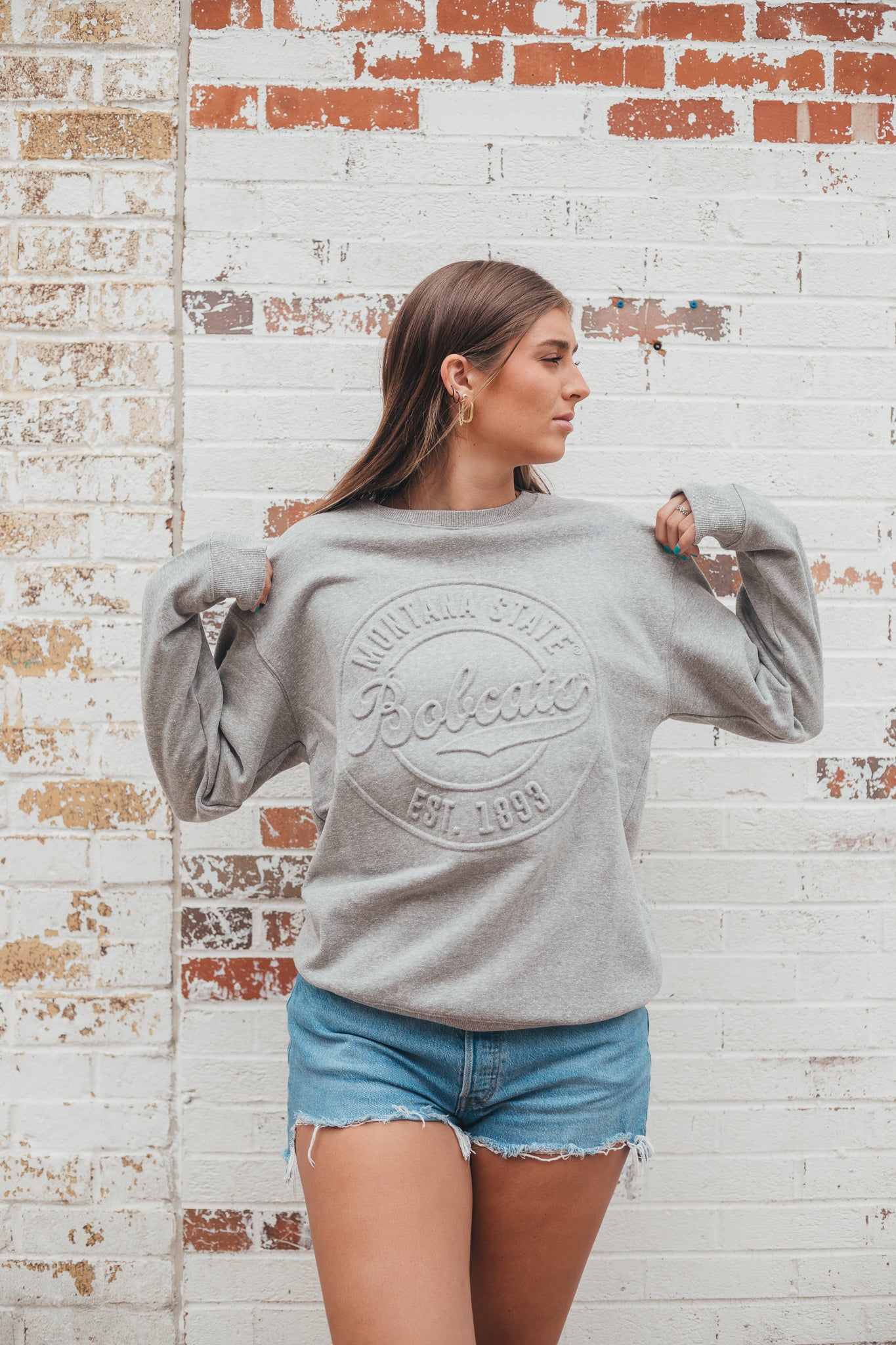 Montana State Carson Circle Fleece Crew