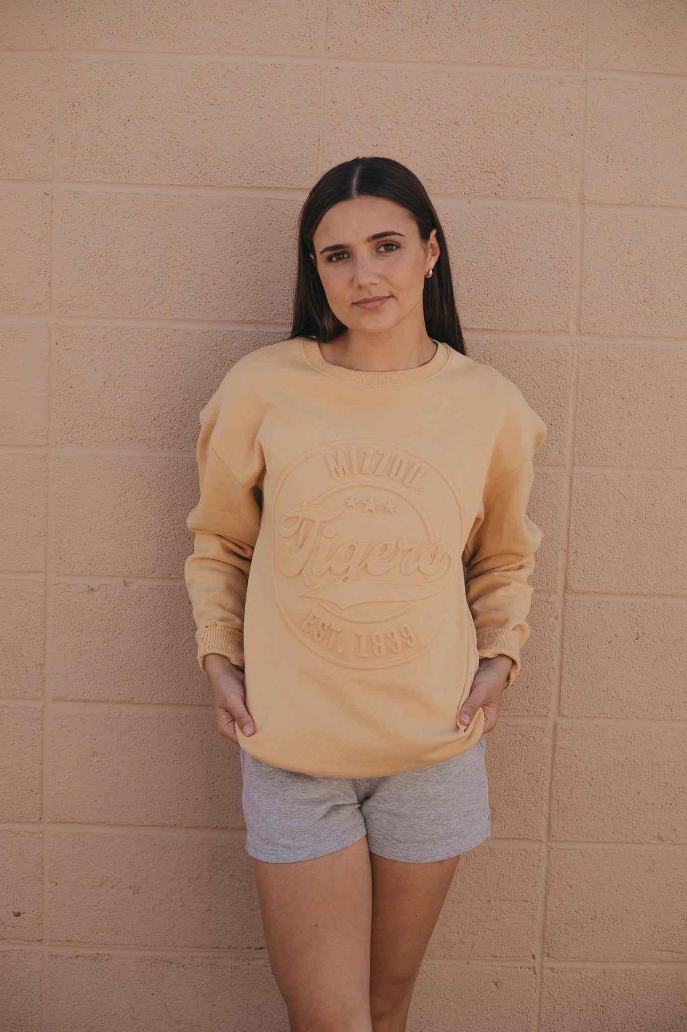 Missouri Carson Circle Gold Fleece Crew