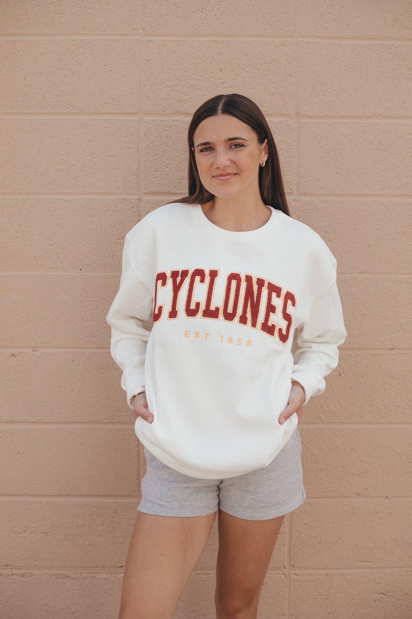 ISU Allen Chenille Fleece Crew