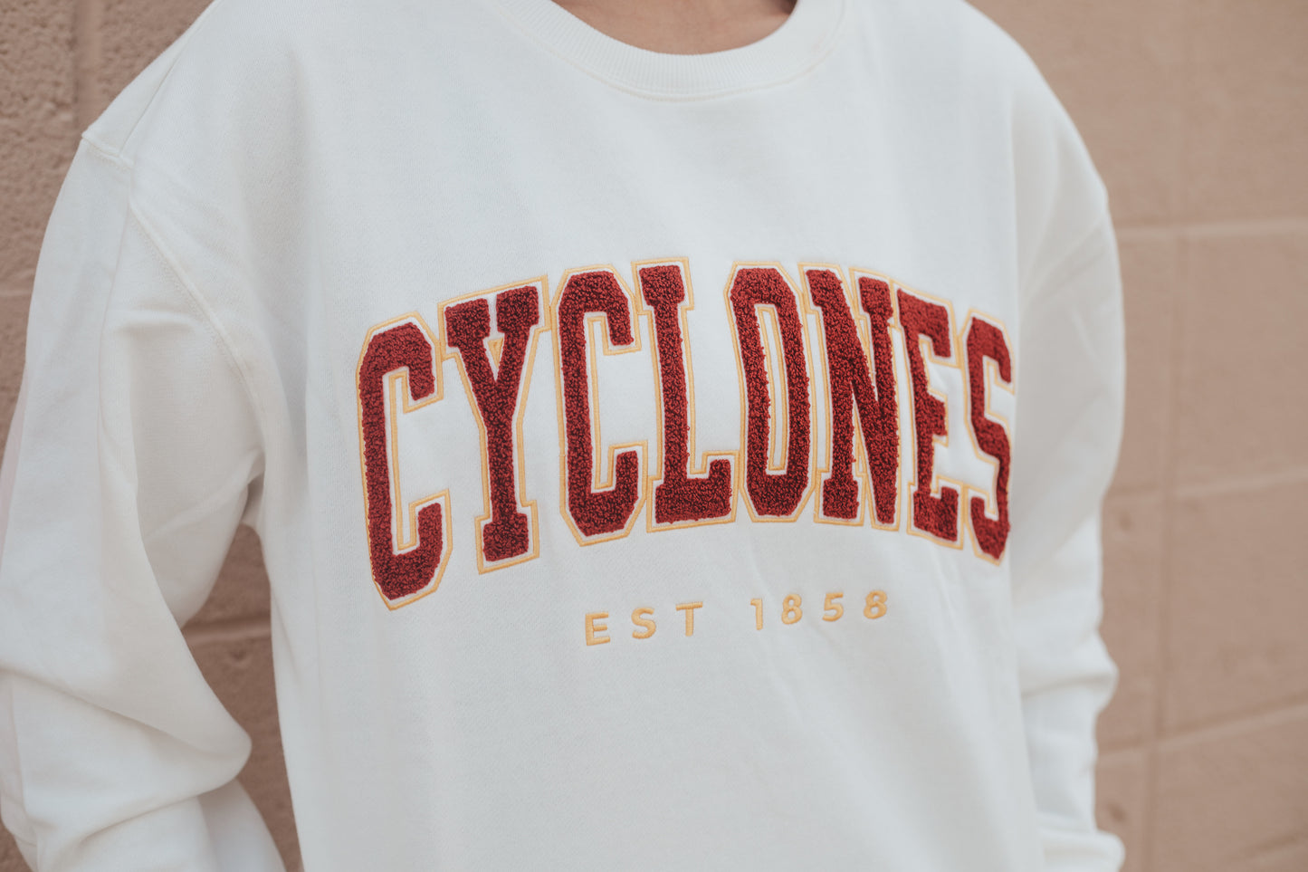 ISU Allen Chenille Fleece Crew