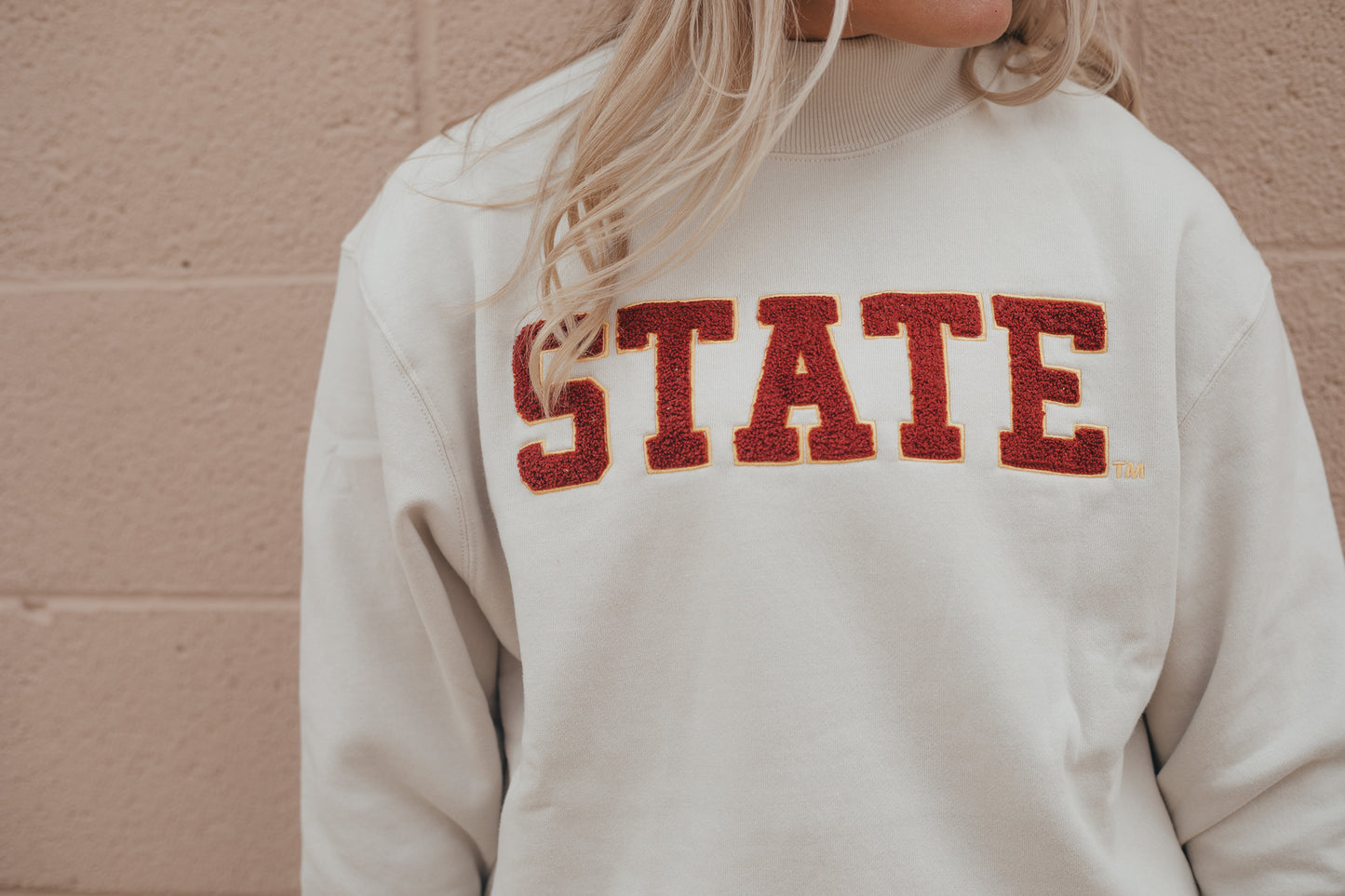 ISU Chenille Mockneck
