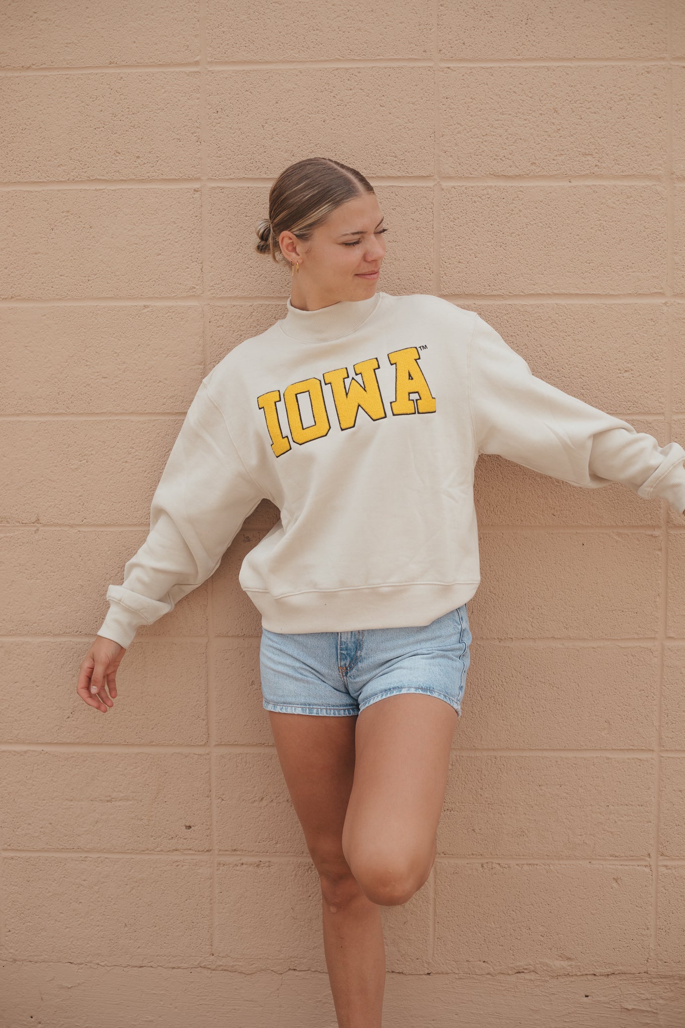 Iowa Chenille Mockneck