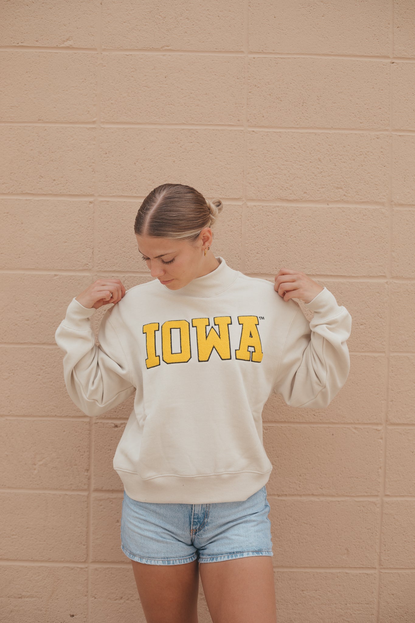 Iowa Chenille Mockneck