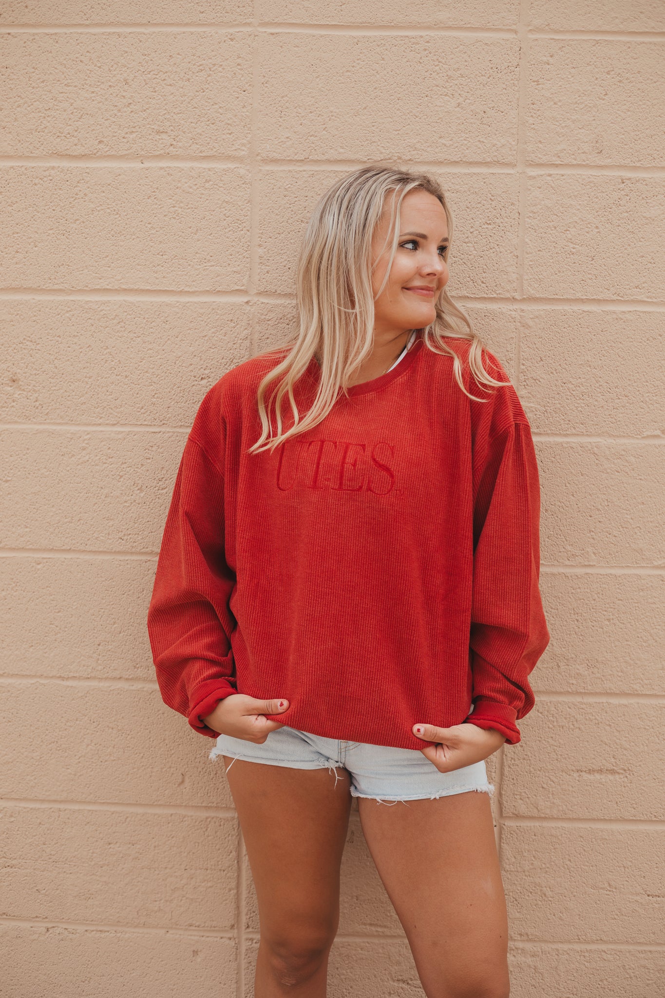Utah Sunshine Embroidered Crew