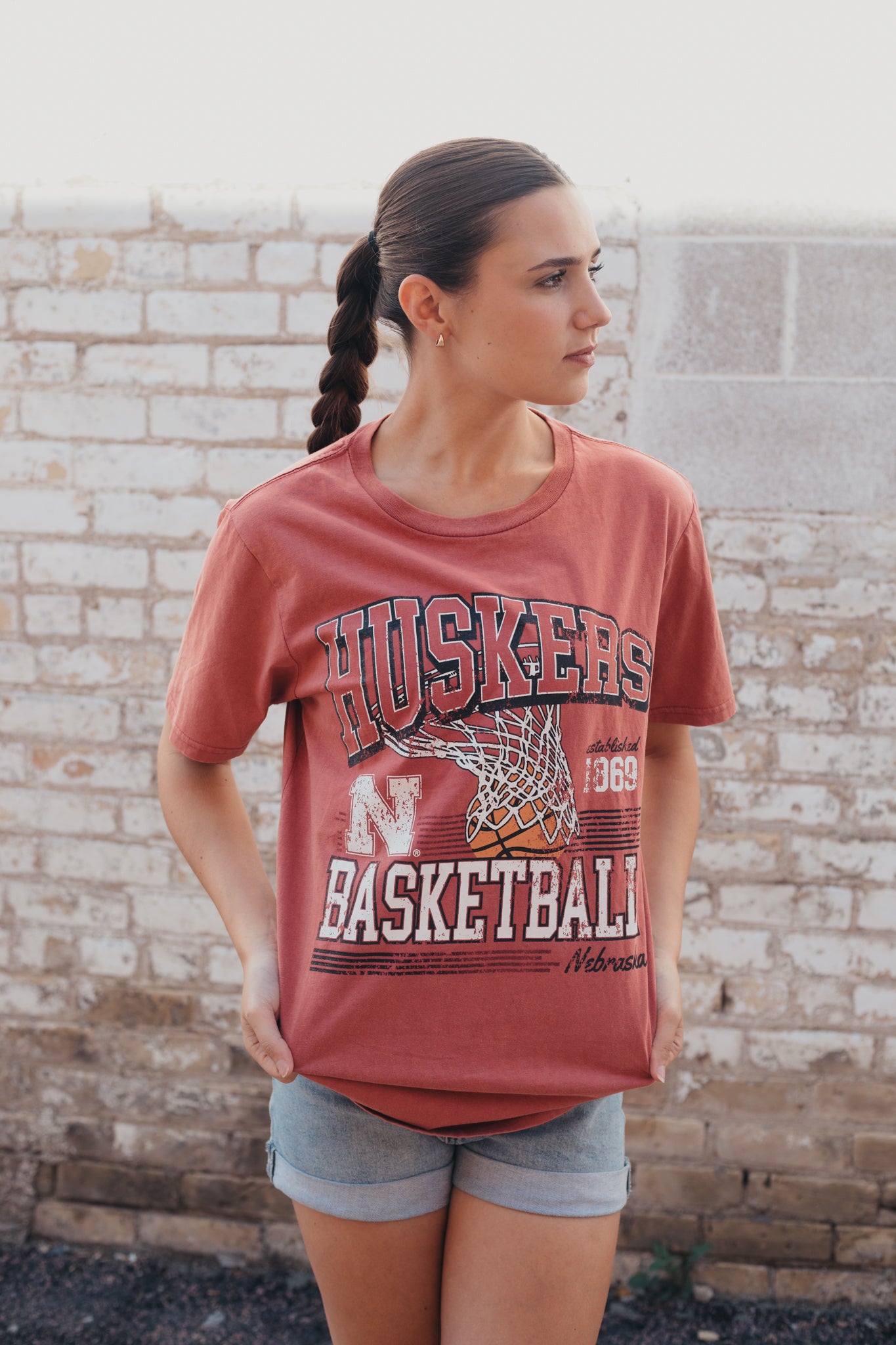 Nebraska Curry Basketball T-Shirt