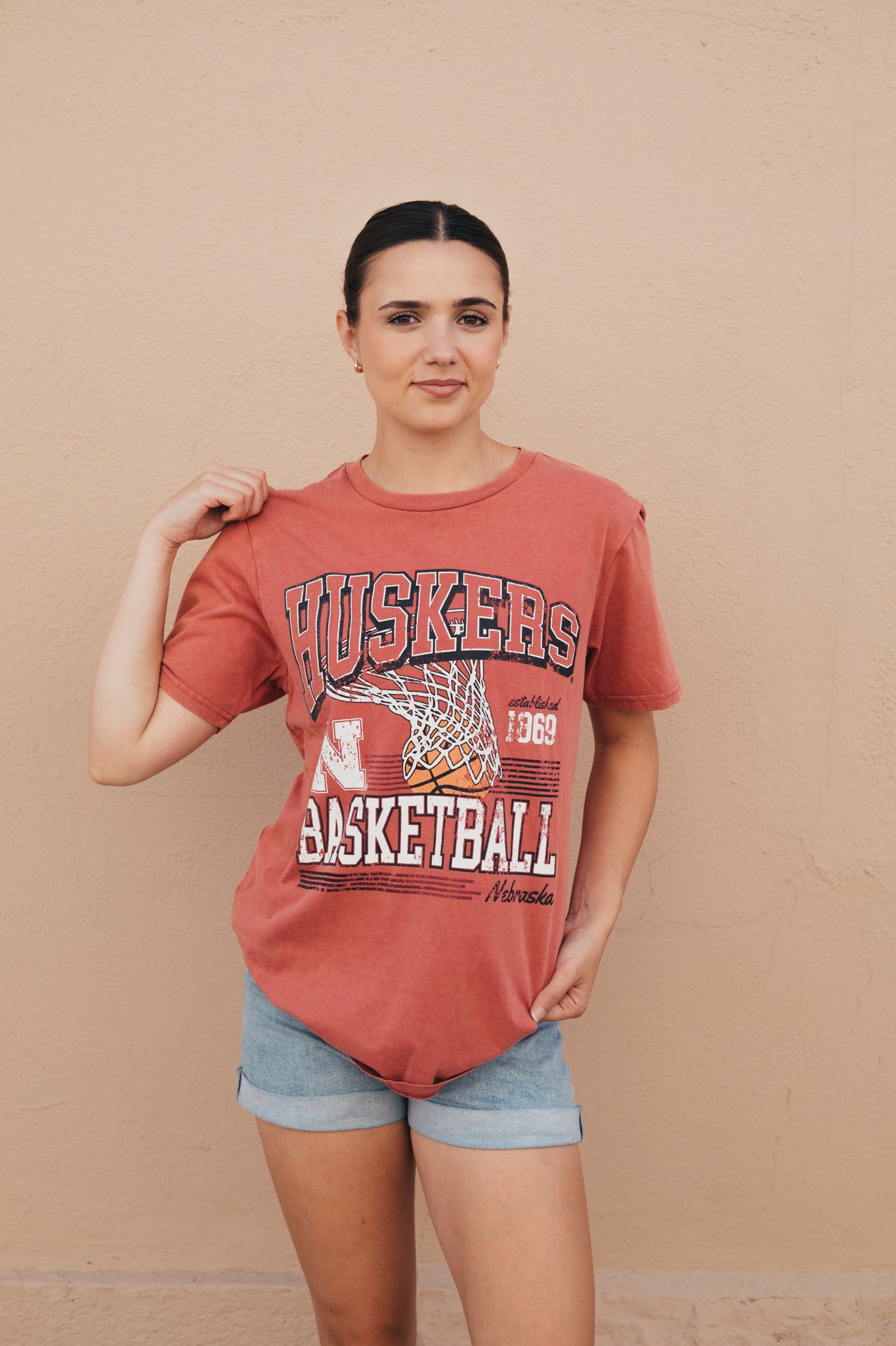 Nebraska Curry Basketball T-Shirt