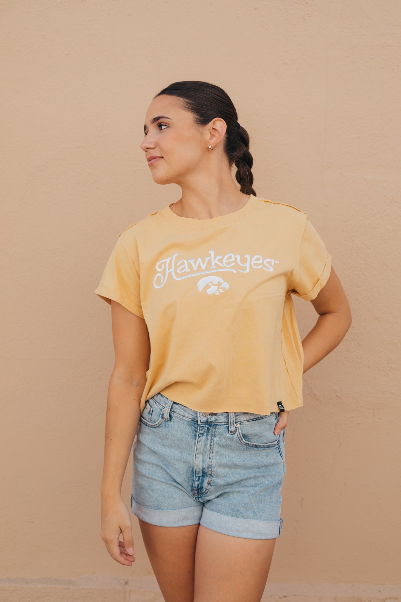 Iowa St. Mortiz Cuffed Tee