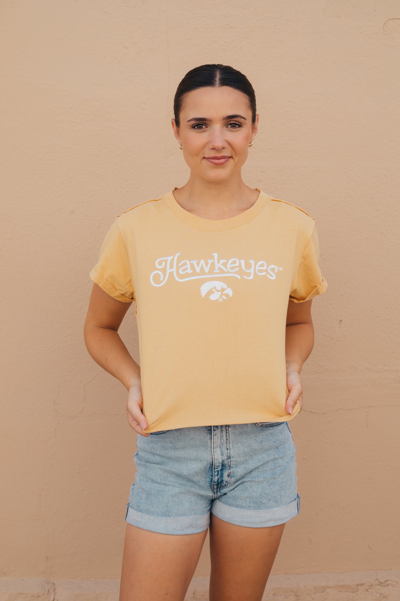 Iowa St. Mortiz Cuffed Tee
