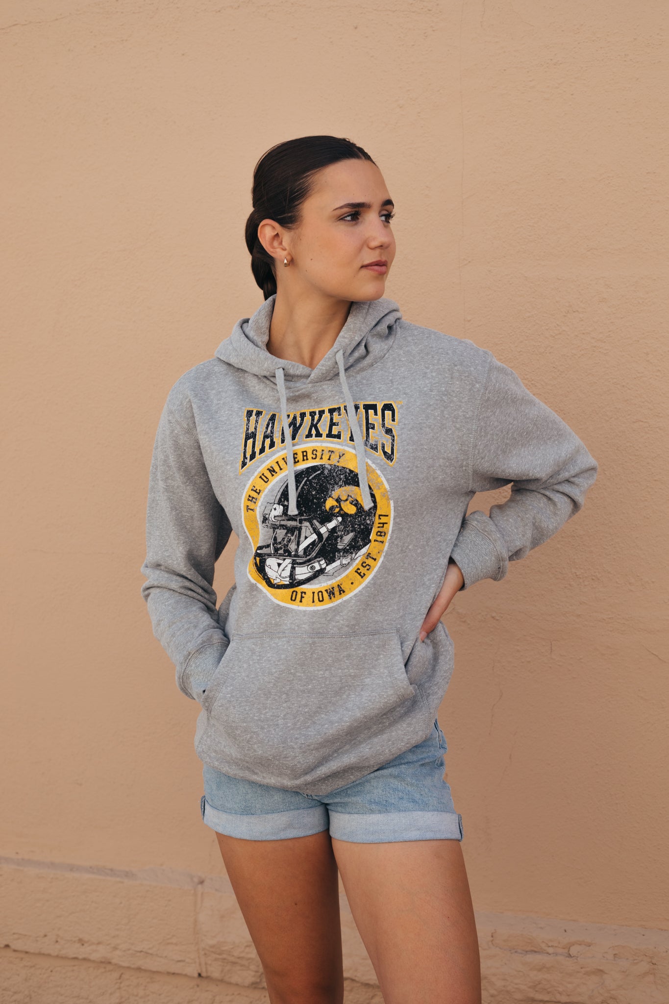 Iowa Seal Unisex Fleece Hoodie