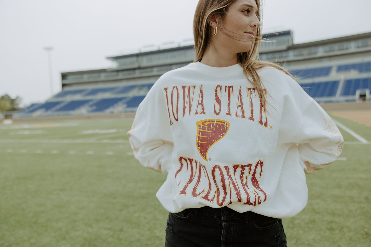 ISU Wynn Star Sleeve Fleece Crew