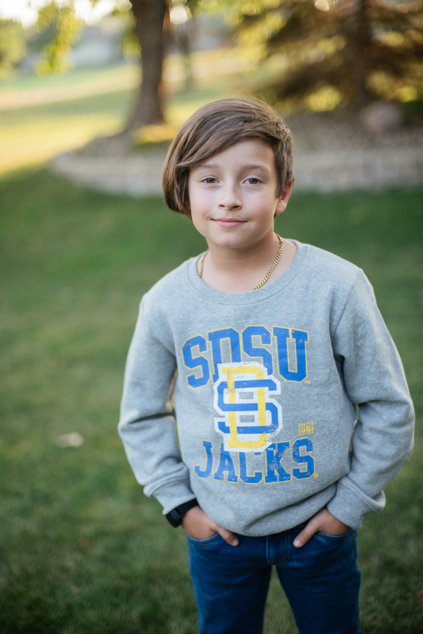 SDSU Meyer Varsity Youth Fleece Crew