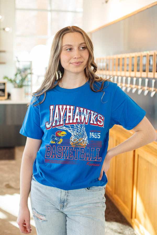Kansas Curry Basketball Comfort Tee