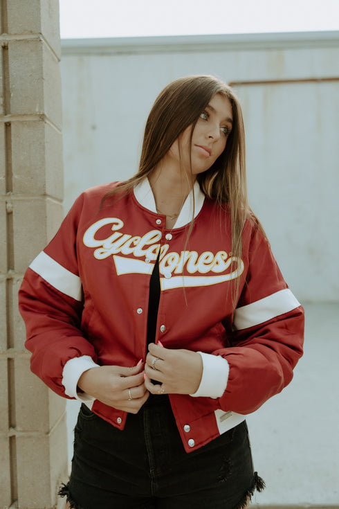 Iowa State Miles Swipe Varsity Jacket