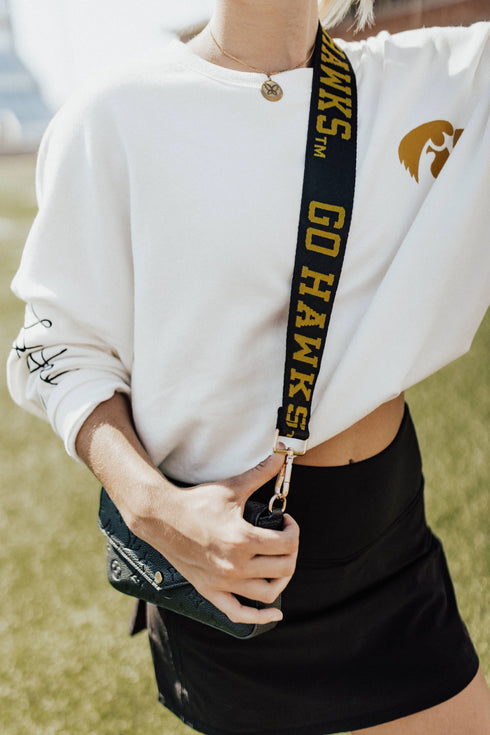 Iowa Woven Luxury Bag Strap