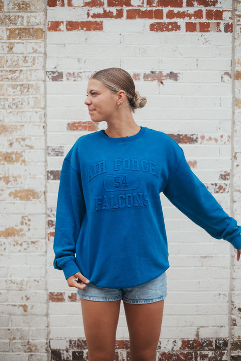 Air Force Vintage 81 Embossed Comfort Crewneck