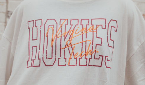 Virginia Tech Owens Outline Band Tee