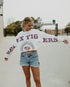 LSU Phipps Split Sleeve Cropped Longsleeve