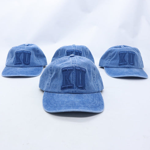 Kansas Tonal Varsity Canvas Dad Hat