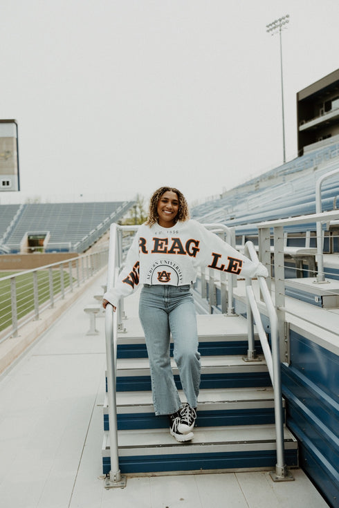 Auburn Phipps Split Sleeve Cropped Longsleeve