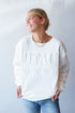 Utah College Lines Embossed Comfort Crewneck