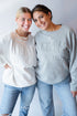 Utah College Lines Embossed Comfort Crewneck
