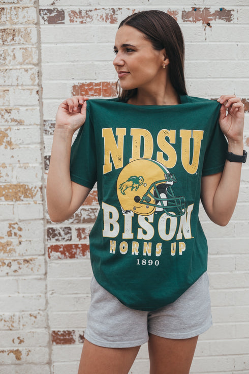 NDSU Murray Hippie Helmet Comfort T-Shirt
