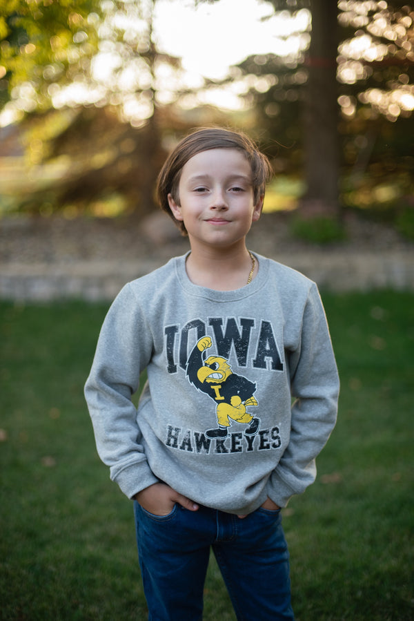 Iowa Meyer Varsity Youth Fleece Crew