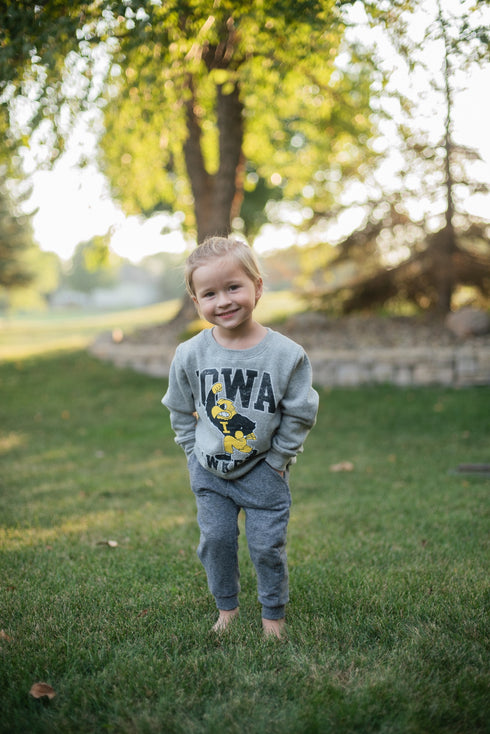 Iowa Meyer Varsity Youth Fleece Crew