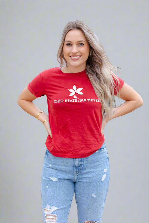 Ohio State Carleton Cuffed Tee