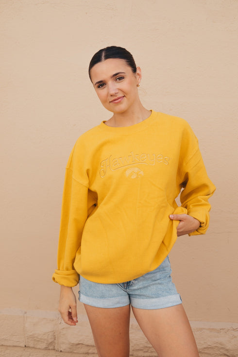 Iowa St Moritz Corded Crew