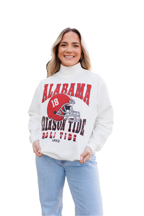 Alabama Murray Hippie Oversized Mockneck