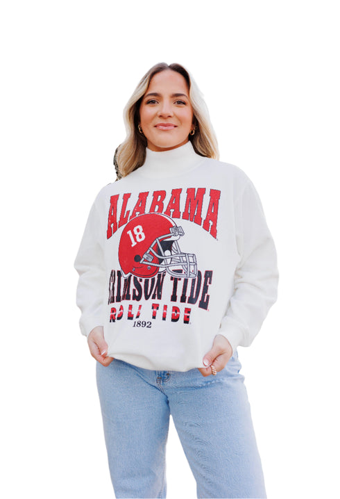 Alabama Murray Hippie Oversized Mockneck