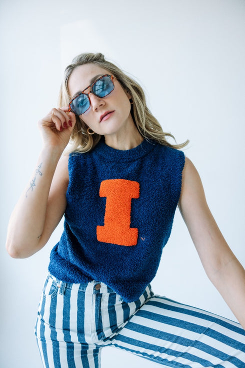 Illinois Sweater Tank Cropped Sweater Tank