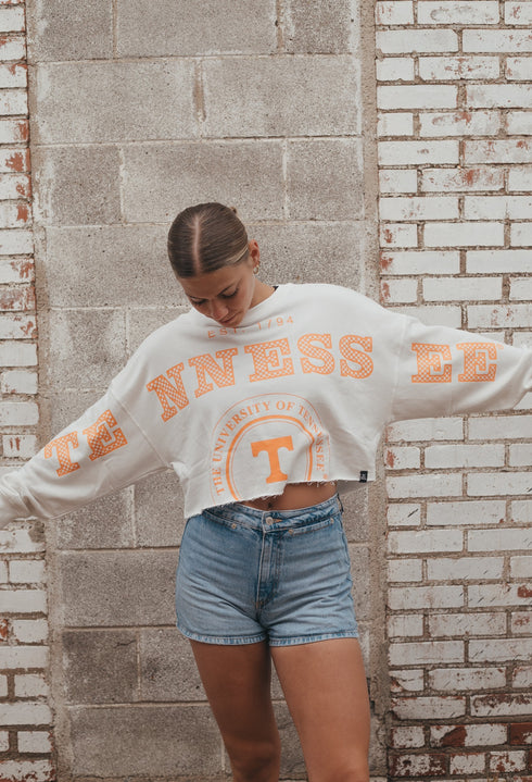 Tennessee Phipps Split Sleeve Cropped Longsleeve