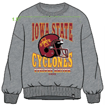 Iowa State Murray Hippie OS Fleece Crew