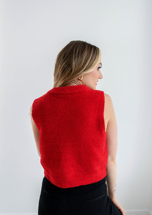 Georgia Sweater Tank Cropped Sweater Tank