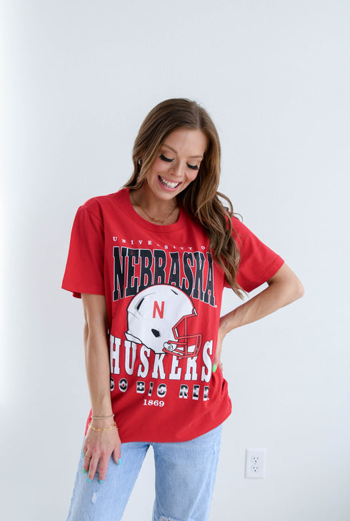 Nebraska Murray Hippie Helmet Comfort T-Shirt