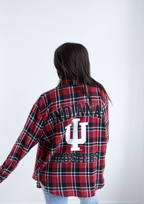 Indiana Meyer Varsity Oversized Plaid
