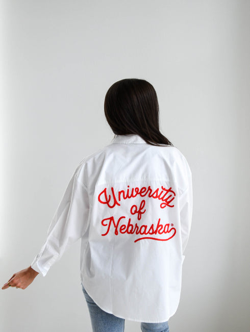 Nebraska Ripley Rope Lux Linen Button Up