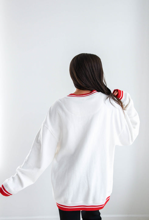 Ohio State Allen Chenille Varsity V-neck