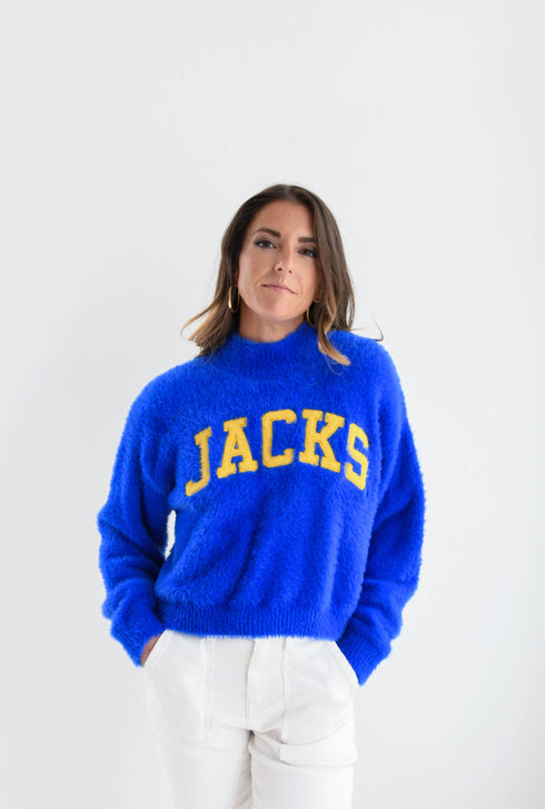 SD State Eyelash Chenille Eyelash Sweater