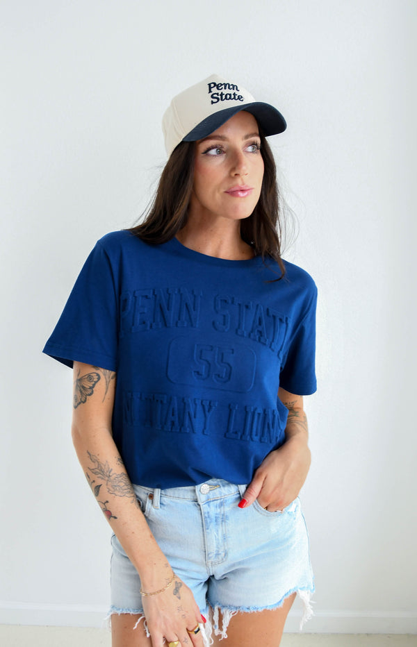 Penn State Vintage 81 Embossed Comfort Tee
