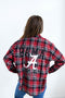 Alabama Meyer Varsity Oversized Plaid