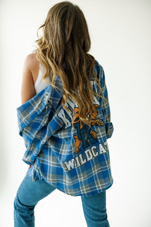 Kentucky Meyer Varsity Oversized Plaid