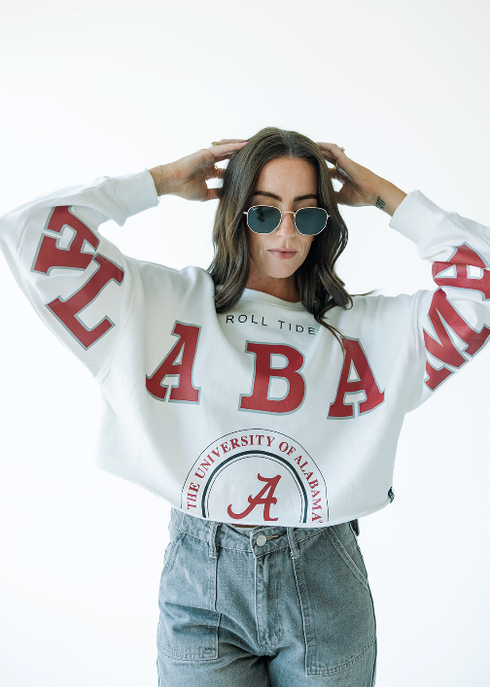 Alabama Phipps Split Sleeve Cropped Longsleeve